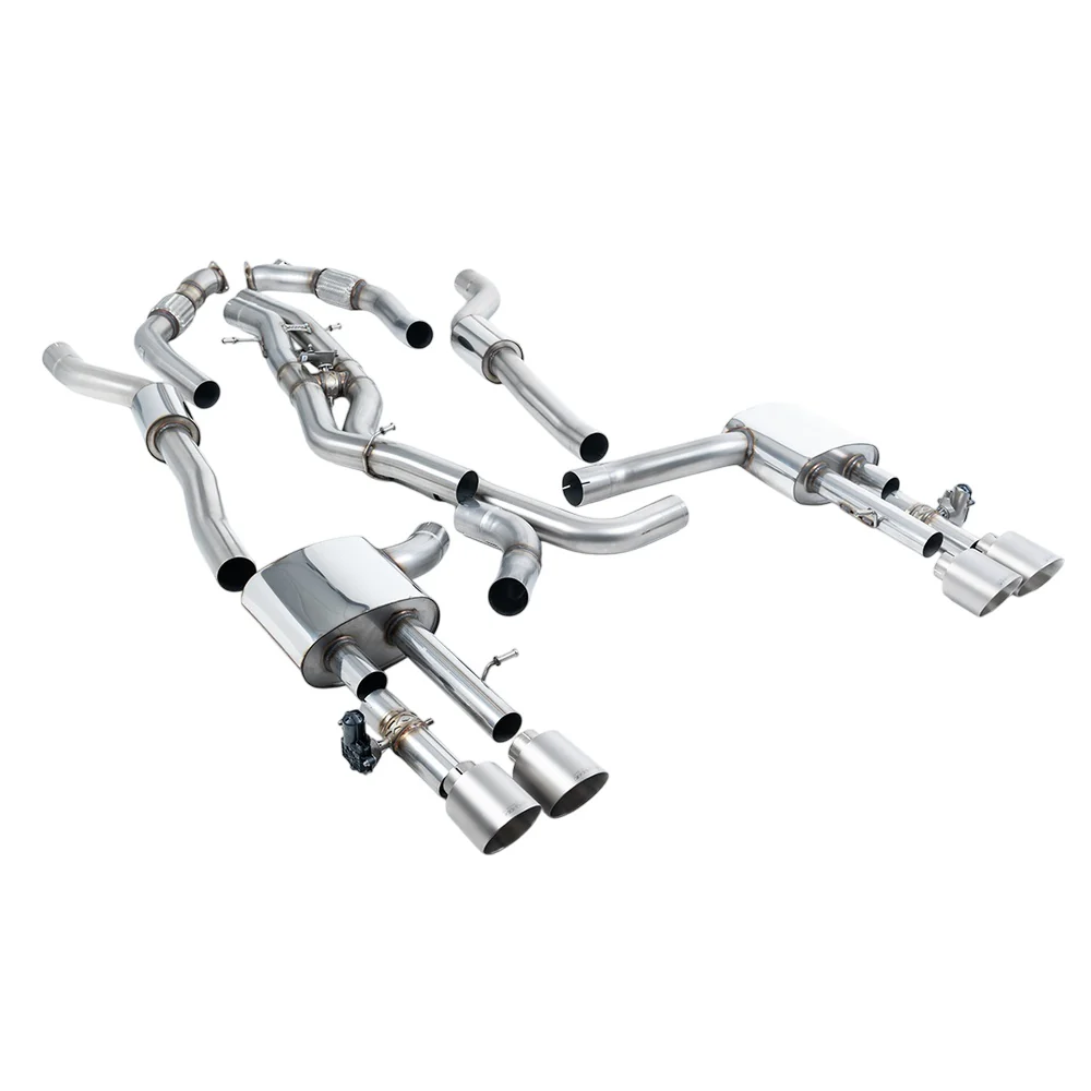 Milltek Particulate Filter-back Exhaust Audi S8 D5 4.0 TFSi V8 Saloon / Sedan (OPF/GPF UK/Euro Models) 20-25 - Image 7