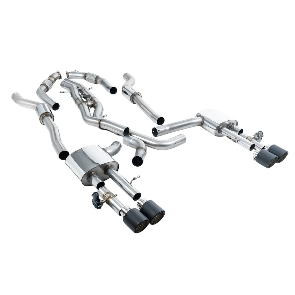 Milltek Particulate Filter-back Exhaust Audi S8 D5 4.0 TFSi V8 Saloon / Sedan (OPF/GPF UK/Euro Models) 20-25 - Image 9