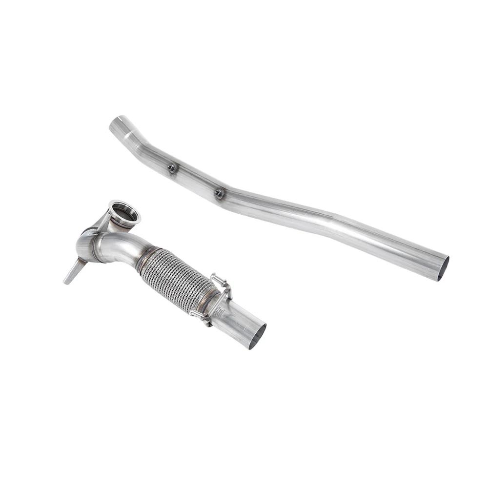 Milltek Large-bore Downpipe and De-cat Exhaust Seat Leon ST Cupra 300 (4x4) Estate / Station Wagon / Combi (OPF/GPF Equipped Only) 19-20 - Image 2