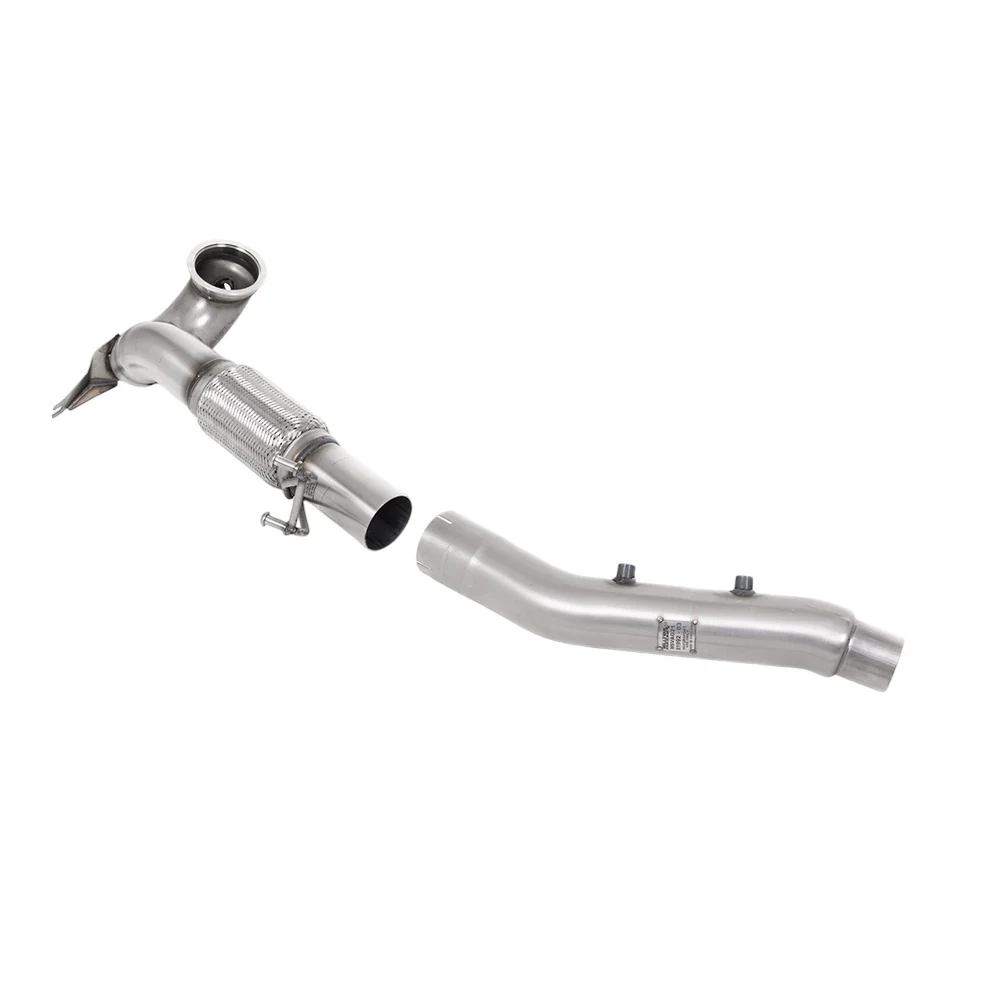 Milltek Large-bore Downpipe and De-cat Exhaust Skoda Octavia vRS 2.0 TSI 245PS (MQB EVO Mk4) Hatch and Estate (OPF/GPF Models Only) 20-25 - Image 2