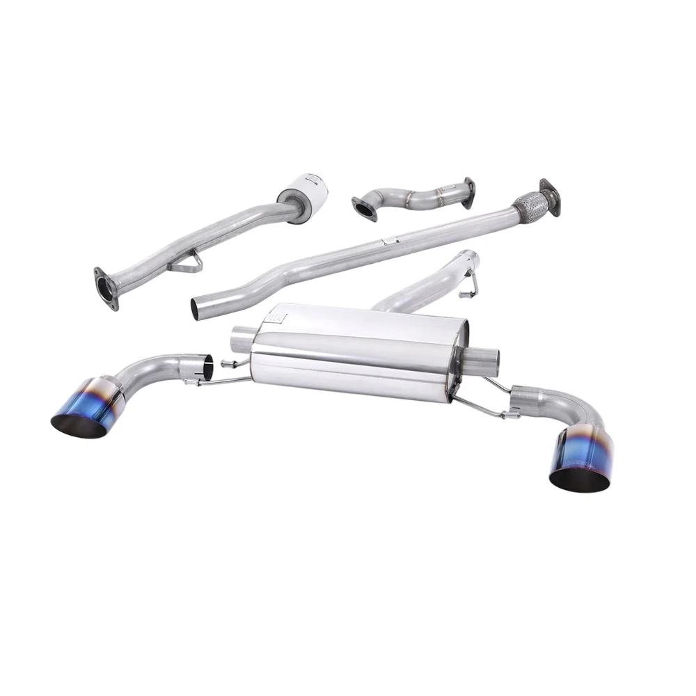 Milltek Primary Cat Back Exhaust Subaru BRZ 2.0 12-21 - Image 2
