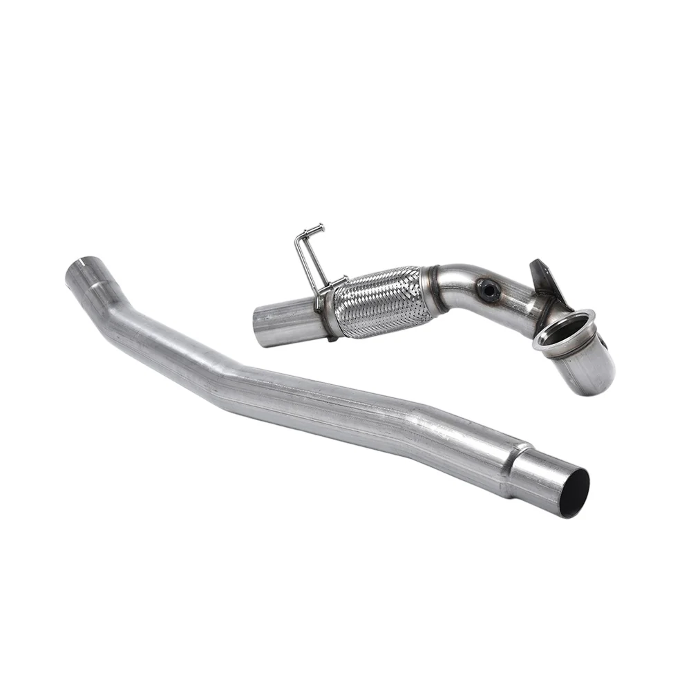 Milltek Large-bore Downpipe and De-cat Exhaust Volkswagen Golf Mk7.5 GTi (Performance Pack Models and Non OPF/GPF Equipped Models Only) 17-18 - Image 2