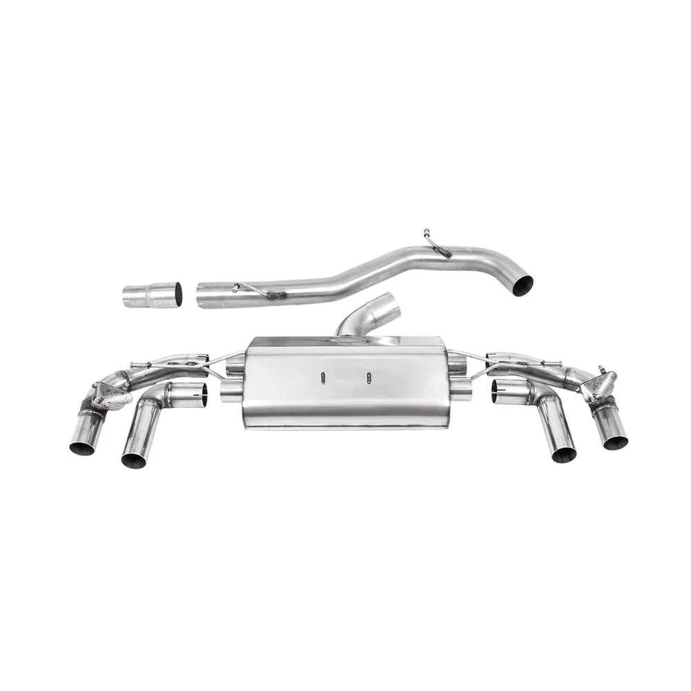 Milltek Particulate Filter-back Exhaust Volkswagen Golf Mk8 R 2.0 TSI 320PS (GPF Equipped Models Only) 21-25 - Image 5