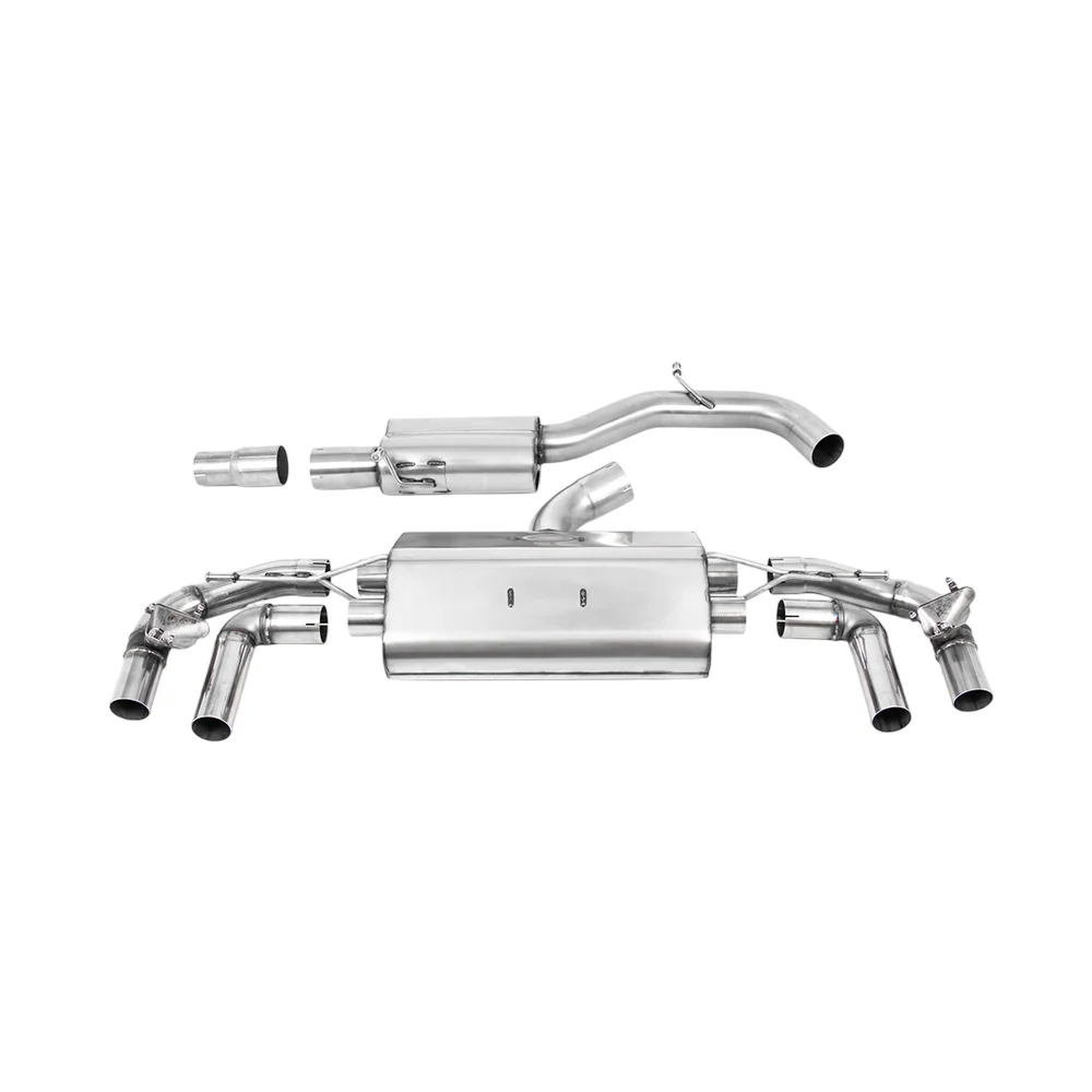 Milltek Particulate Filter-back Exhaust Volkswagen Golf Mk8 R 2.0 TSI 320PS (GPF Equipped Models Only) 21-25 - Image 6